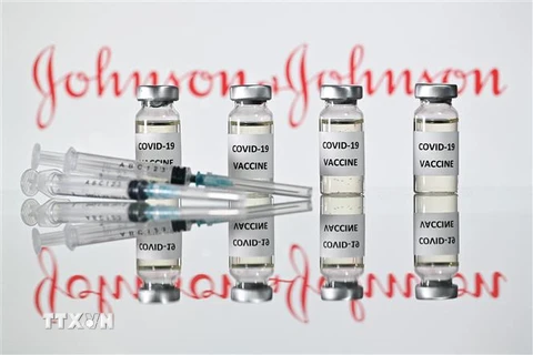 Vắcxin ngừa COVID-19 của hãng Johnson & Johnson. (Ảnh: AFP/TTXVN)