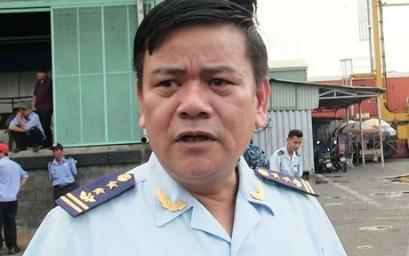 Ông Ngô Văn Thụy, Đội trưởng Đội Kiểm soát chống buôn lậu khu vực miền Nam (Đội 3). (Nguồn: Báo Chính phủ)