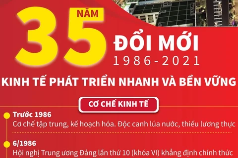 35 năm đổi mới: Kinh tế Việt Nam phát triển nhanh và bền vững