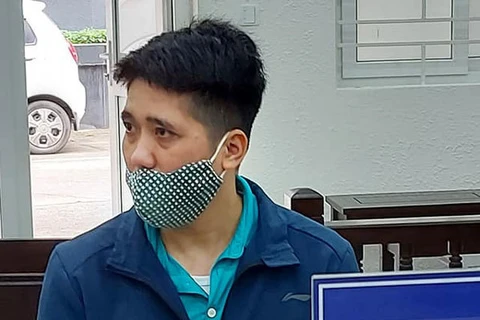 Bị cáo Nguyễn Văn Chiến tại tòa. (Nguồn: vietnamnet.vn)