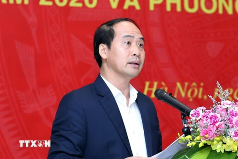 Thủ tướng bổ nhiệm ông Nguyễn Văn Hồi giữ chức Thứ trưởng Bộ Lao động-Thương binh và Xã hội. (Ảnh: Anh Tuấn/TTXVN)