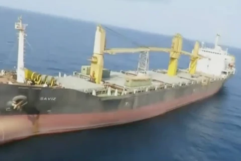 Tàu Saviz. (Nguồn: arabnews.com)