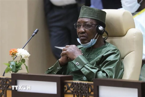 Tổng thống Cộng hòa Chad Idriss Deby Itno. (Ảnh: AFP/TTXVN)