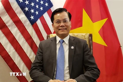 Đại sứ Việt Nam tại Hoa Kỳ Hà Kim Ngọc. (Ảnh: Cơ quan thường trú Washington)