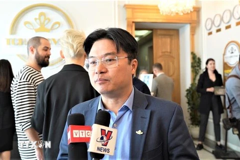 Ông Dương Chí Kiên trả lời phỏng vấn TTXVN. (Ảnh: Duy Trinh/TTXVN)