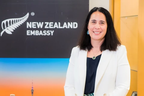 Đại sứ New Zealand tại Việt Nam Tredene Cherie Dobson (Ảnh: Đại sứ quán cung cấp)