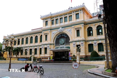 Thành phố Hồ Chí Minh tiếp tục giãn cách xã hội để phòng, chống dịch COVID-19. (Ảnh: Thanh Vũ/TTXVN)