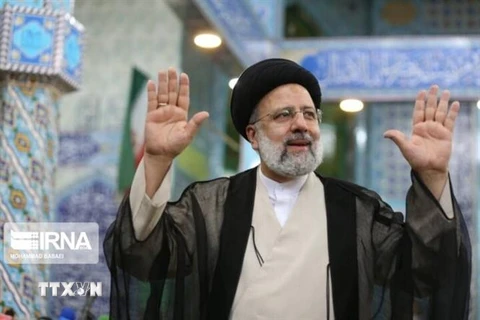 Tổng thống đắc cử Iran Ebrahim Raisi. (Ảnh: IRNA/TTXVN)
