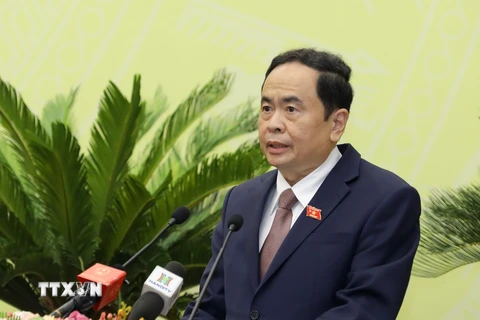 Phó Chủ tịch Thường trực Quốc hội Trần Thanh Mẫn. (Ảnh: Nguyễn Điệp/TTXVN)