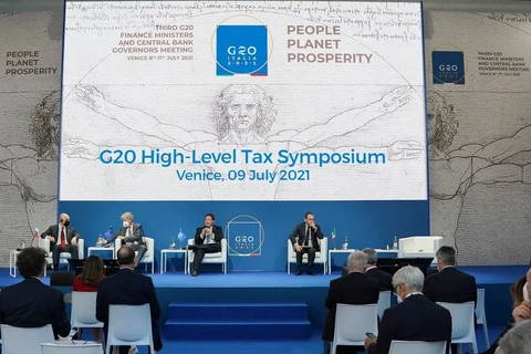 Hội nghị Bộ trưởng Tài chính và Thống đốc Ngân hàng Trung ương Nhóm G20 khai mạc tại Venice. (Nguồn: Reuters)