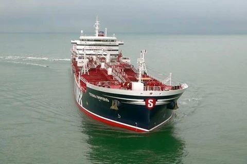 Một tàu chở dầu. (Nguồn: indianexpress.com)