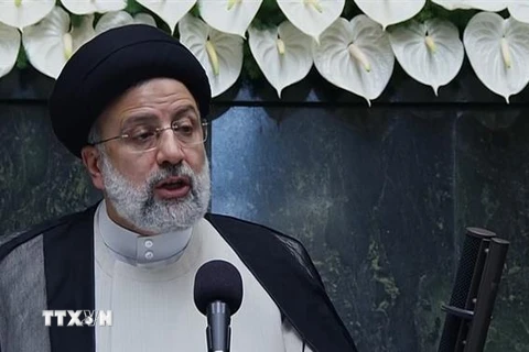 Tổng thống đắc cử Iran Ebrahim Raisi. (Ảnh: THX/TTXVN)