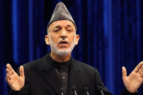 Cựu Tổng thống Afghanistan Hamid Karzai. (Nguồn: Reuters)