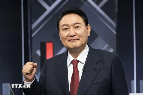 Tổng thống Hàn Quốc Yoon Suk-yeol. (Ảnh: THX/TTXVN)