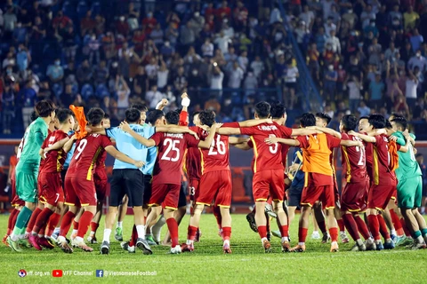 Đội tuyển U20 Việt Nam đang hướng tới Vòng loại Cúp bóng đá U20 châu Á 2023 với sự chuẩn bị kỹ lưỡng. (Nguồn: vff.org.vn)
