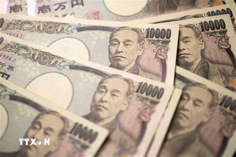 Đồng yen Nhật Bản. (Ảnh: THX/TTXVN)