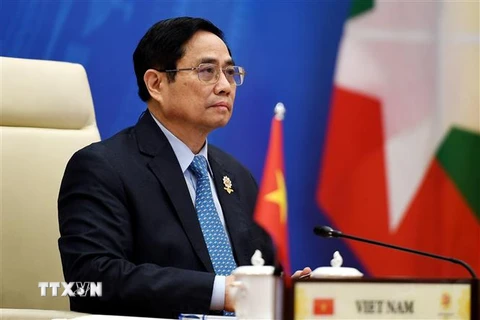 Thủ tướng Chính phủ Phạm Minh Chính. (Ảnh: AFP/ TTXVN)