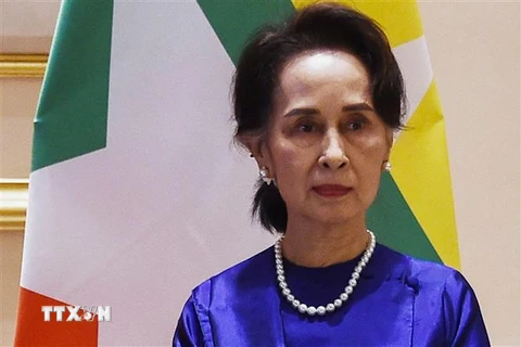 Bà Aung San Suu Kyi. (Ảnh: AFP/TTXVN)