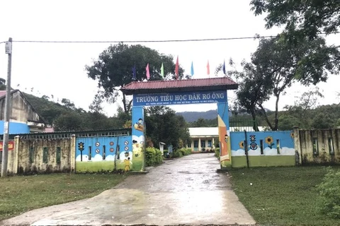 Trường Tiểu học Đắk Rơ Ông.