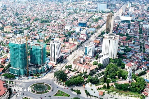 Thành phố Thái Nguyên phấn đấu đến năm 2030 phát triển trở thành đô thị văn minh. (Ảnh: TTXVN phát)