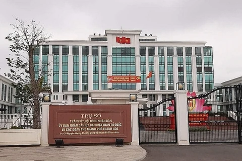 Trụ sở Ủy ban Nhân dân tỉnh Thanh Hóa.