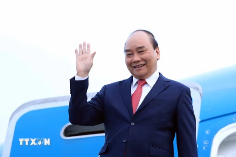 Chủ tịch nước Nguyễn Xuân Phúc thăm cấp Nhà nước tới Đại Hàn Dân Quốc từ ngày 4-6/12. (Ảnh: Thống Nhất/TTXVN)