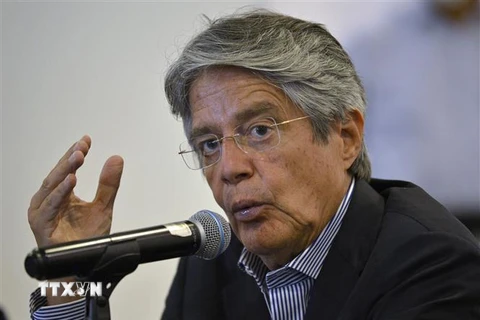 Tổng thống Ecuador Guillermo Lasso. (Ảnh: AFP/TTXVN)