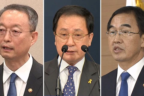 Ba cựu bộ trưởng dưới thời chính quyền của Tổng thống Moon Jae-in bị truyn tố. (Nguồn: newsdirectory3.com)