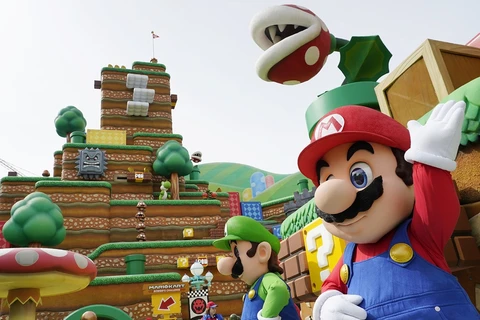Công viên giải trí Super Nintendo World. (Nguồn: nbcnews.com)