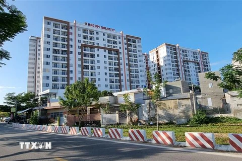 Dự án chung cư Hacom Galacity tại khu đô thị mới Đông Bắc, thành phố Phan Rang-Tháp Chàm (Ninh Thuận). (Ảnh: Nguyễn Thành/TTXVN)