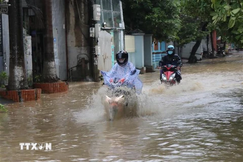 Trong sáng 29/4, khu vực các tỉnh Yên Bái, Lai Châu tiếp tục có mưa. Ảnh minh họa. (Ảnh: Xuân Tiến/TTXVN)