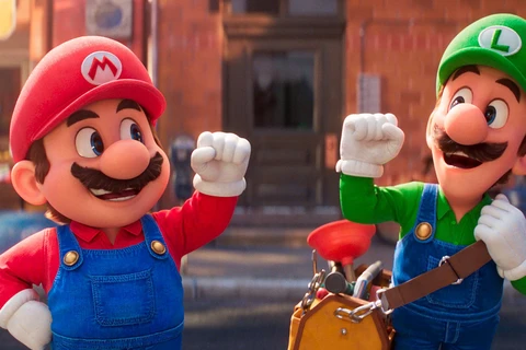 Anh em nhà Mario tiếp tục đứng đầu phòng vé Bắc Mỹ. (Nguồn: Universal)