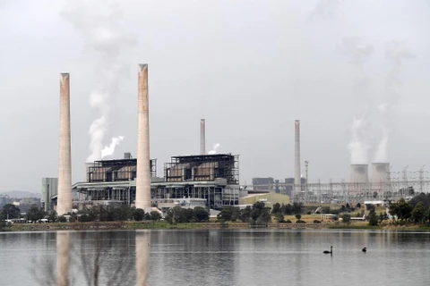Nhà máy phát điện ở thị trấn Singleton, Australia. (Nguồn: AFP)