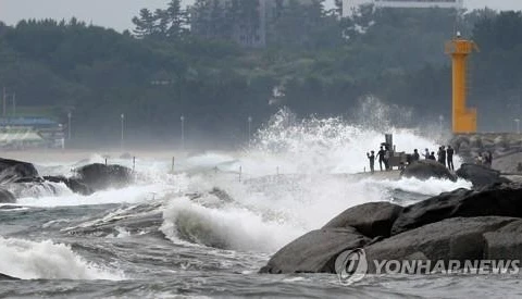 Động đất xảy ra ở vùng biển cách thành phố Donghae (tỉnh Gangwon) 52km về phía Đông Bắc. (Nguồn: Yonhap)