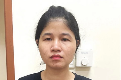 Bị can Nguyễn Thị Nga bị cơ quan Cảnh sát điều tra Công an huyện Cát Tiên khởi tố bắt tạm giam. (Nguồn: Báo Lâm Đồng)