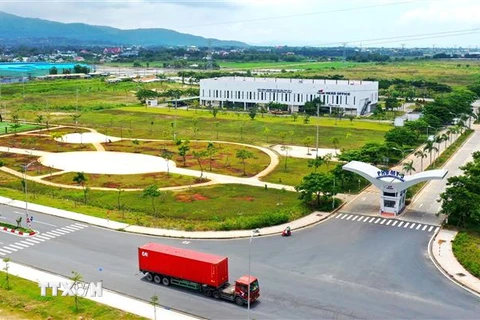 Bất động sản công nghiệp tại Khu công nghiệp Phú Mỹ 3, thị xã Phú Mỹ, tỉnh Bà Rịa-Vũng Tàu. (Ảnh: Hồng Đạt/TTXVN)