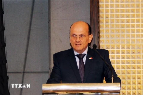 Đại sứ Argentina tại Việt Nam Luis Pablo Maria Beltramino. (Ảnh: Mỹ Phương/TTXVN)
