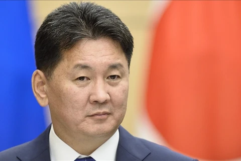 Tổng thống Mông Cổ Ukhnaagiin Khurelsukh. (Nguồn: Anadolu)