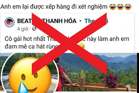 Thông tin liên quan đến vụ việc được lan truyền trên mạng xã hội là không đúng sự thật.