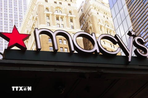 Một cửa hàng của Macy's ở New York, Mỹ. (Ảnh: AFP/TTXVN)