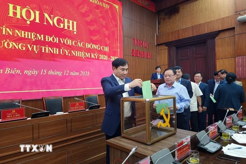 Chủ tịch Ủy ban Nhân dân tỉnh Điện Biên có tỷ lệ phiếu "tín nhiệm cao" đạt 100%