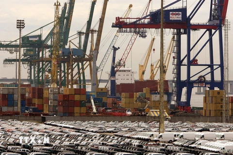 Cảng hàng hóa ở Rio de Janiero, Brazil. (Ảnh: AFP/TTXVN)