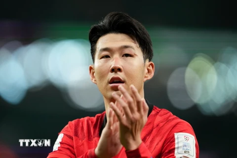 Son Heung-min sẽ là tên tuổi lớn nhất tại Asian Cup 2023. (Ảnh: THX/TTXVN)