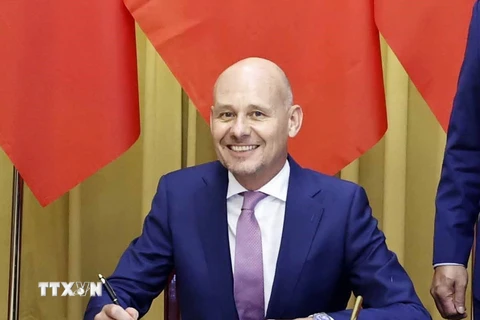 Đại sứ Hà Lan tại Việt Nam Kees van Baar. (Ảnh: Thống Nhất/TTXVN)
