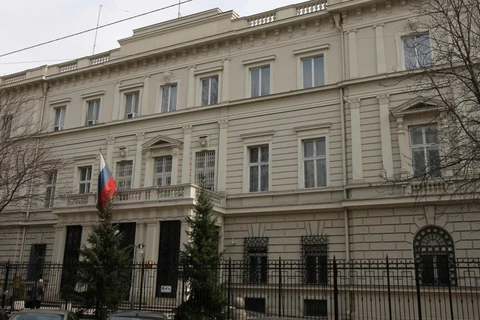 Đại sứ quán Nga tại Vienna, Áo. (Nguồn: AP)