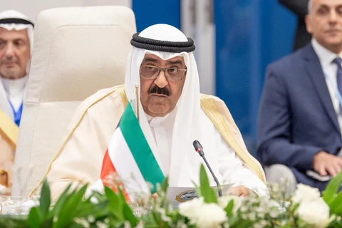 Quốc vương Kuwait Sheikh Meshaal Al-Ahmad Al-Jaber Al-Sabah. (Nguồn: Anadolu)