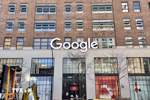 Văn phòng Google tại New York, Mỹ. (Ảnh: Kyodo/TTXVN)