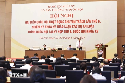 Quang cảnh phiên họp. (Ảnh: Doãn Tấn/TTXVN)