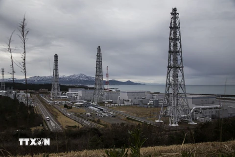 Nhà máy điện hạt nhân Kashiwazaki-Kariwa của Công ty Điện lực Tokyo (TEPCO) ở tỉnh Niigata, miền Bắc Nhật Bản. (Ảnh: AFP/TTXVN)