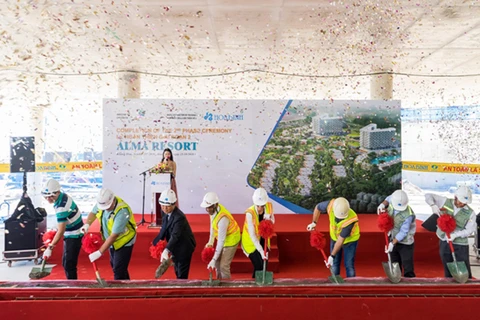 Khu nghỉ dưỡng ALMA là resort cao cấp tọa lạc tại Bãi Dài bên vịnh Nha Trang. (Nguồn: CTV) 